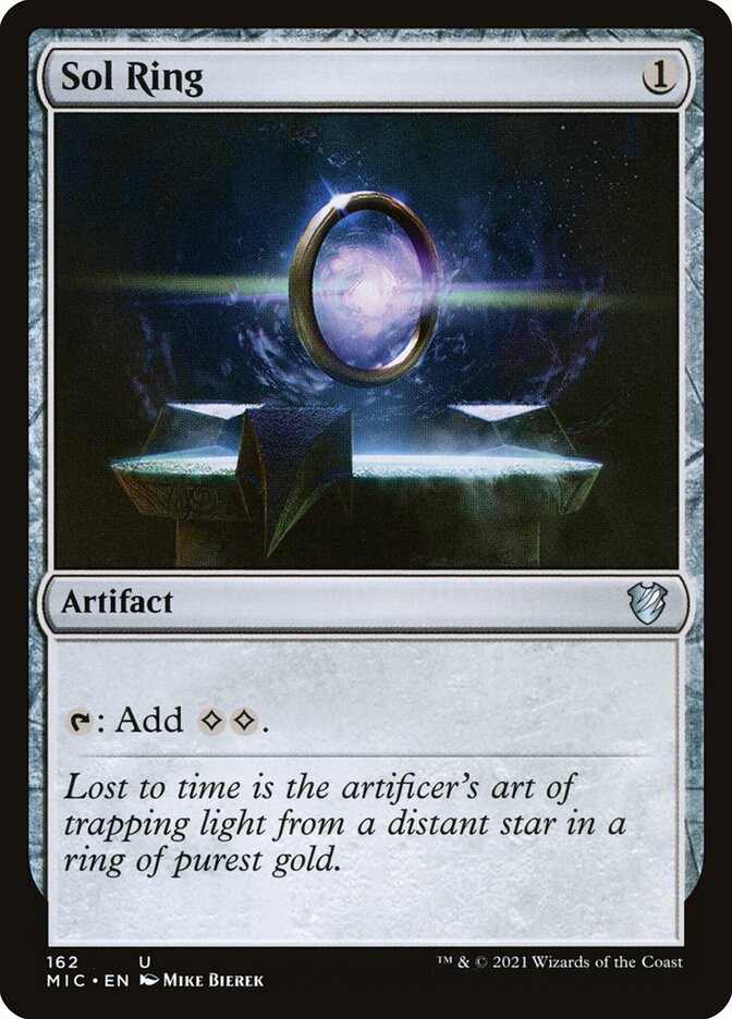 Sol Ring (162) - Midnight Hunt Commander (MIC)