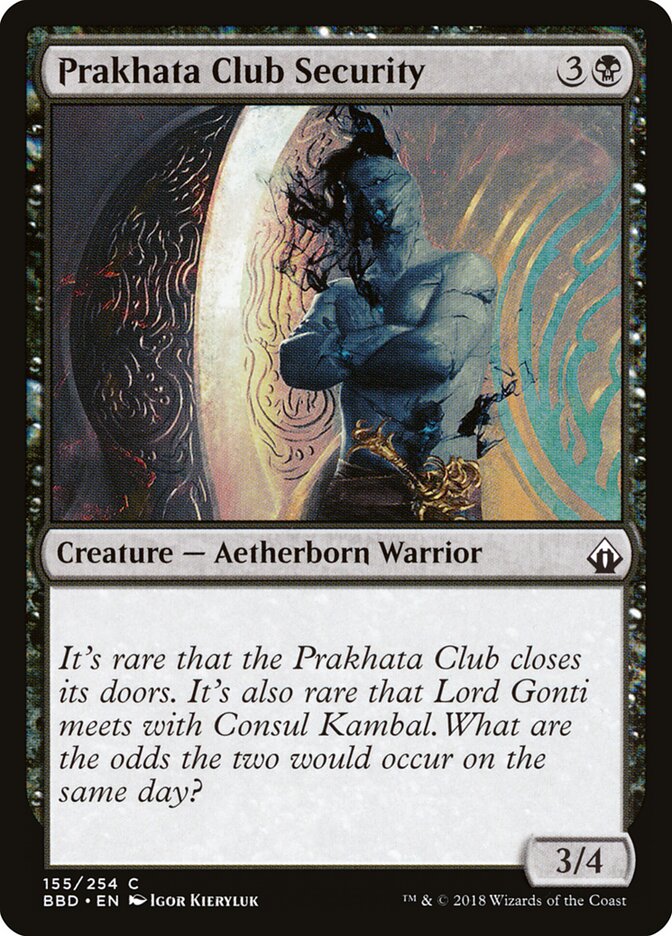 Prakhata Club Security (155) - Battlebond (BBD)