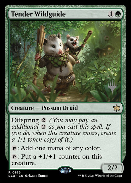 Tender Wildguide (196p) - Bloomburrow Promos (PBLB)