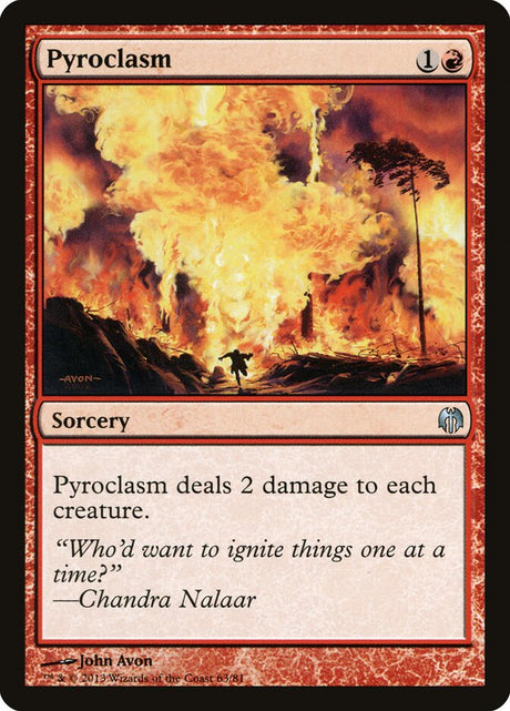 Pyroclasm (63) - Duel Decks: Heroes vs. Monsters (DDL)