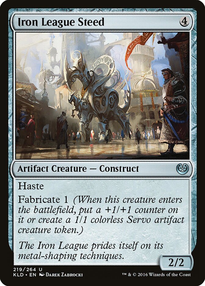 Iron League Steed (219) - Kaladesh (KLD)