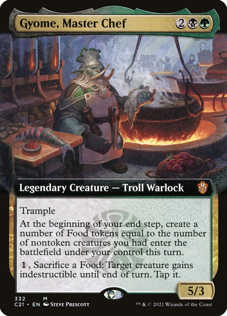 Gyome, Master Chef (332) - Commander 2021 (C21)