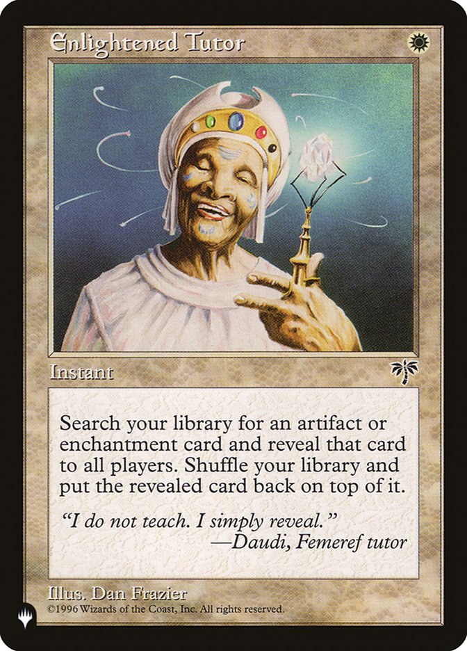 Enlightened Tutor - The List (PLST)