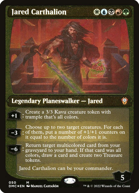 Jared Carthalion (50) - Dominaria United Commander (DMC)