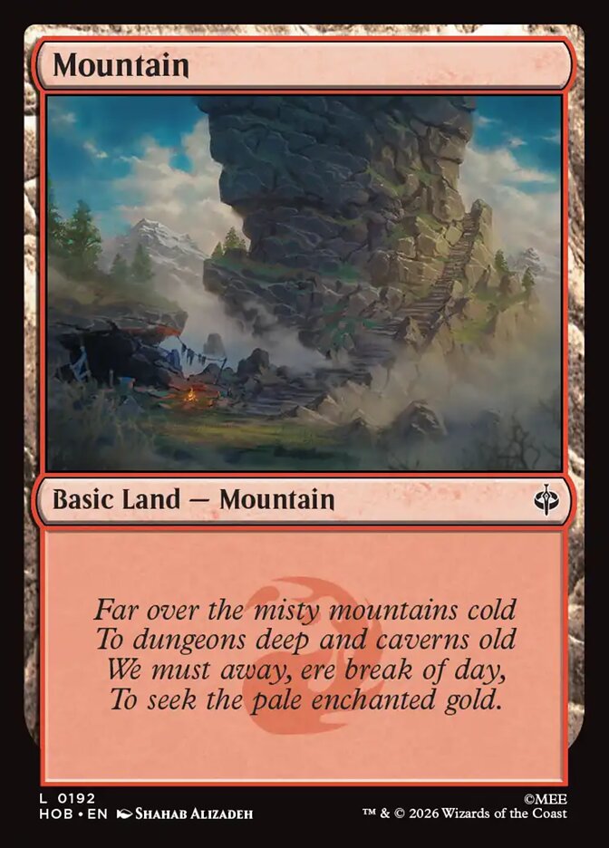 Mountain (192) - The Hobbit (HOB)