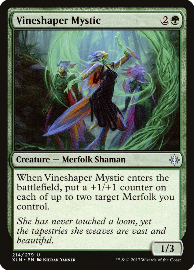 Vineshaper Mystic (214) - Ixalan (XLN)