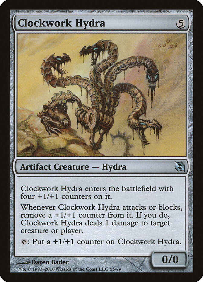 Clockwork Hydra (55) - Duel Decks: Elspeth vs. Tezzeret (DDF)