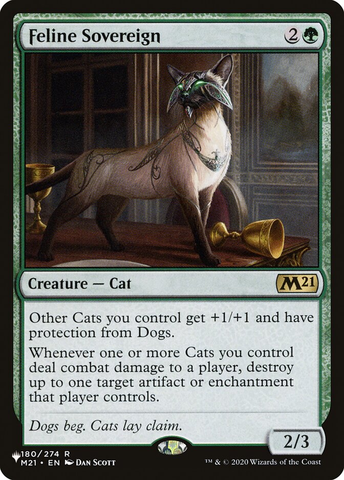 Feline Sovereign - The List (PLST)
