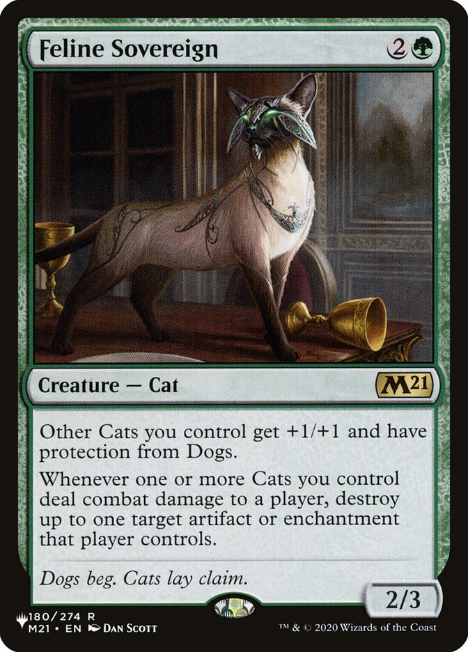 Feline Sovereign (M21-180) - The List (PLST)