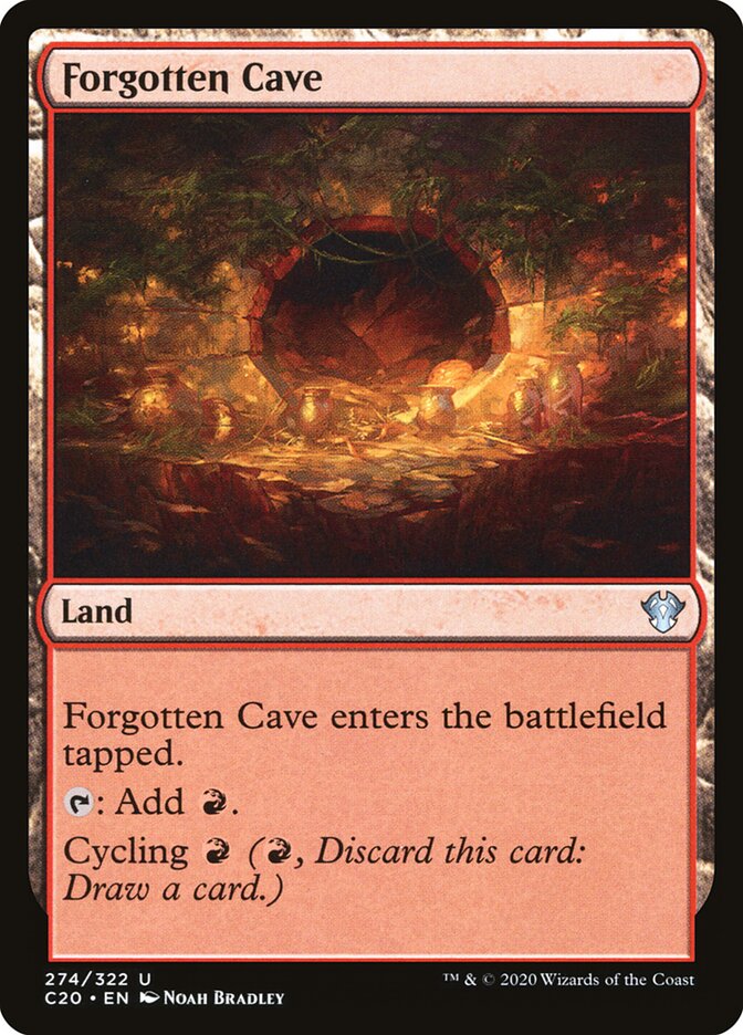 Forgotten Cave (274) - Commander 2020 (C20)