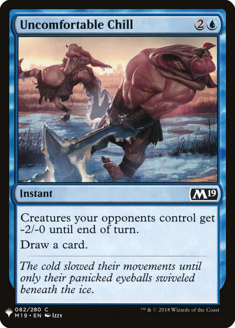 Uncomfortable Chill (M19-82) - The List (PLST)