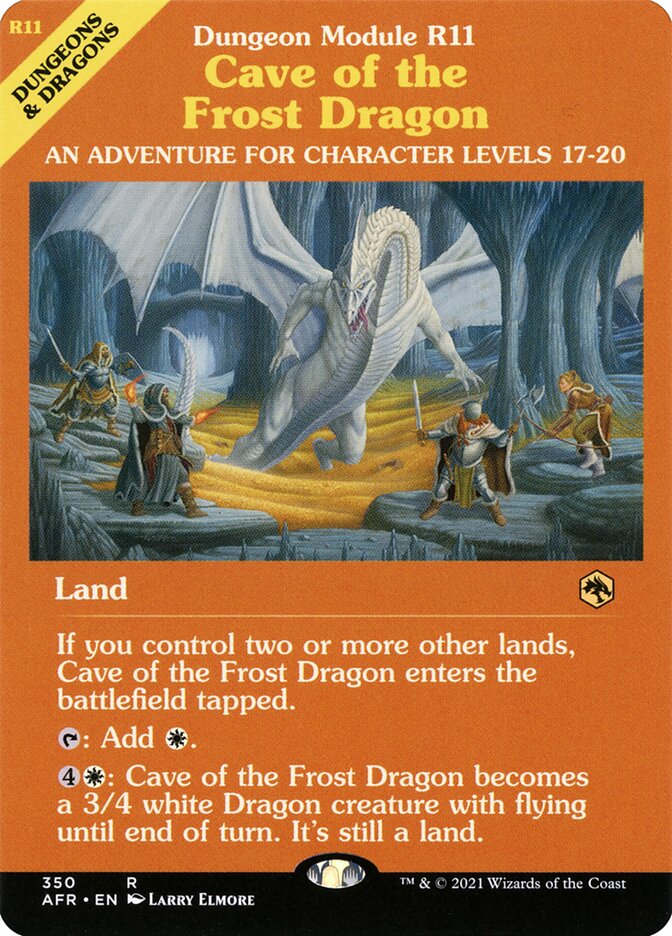 Cave of the Frost Dragon (350) - Adventures in the Forgotten Realms (AFR)