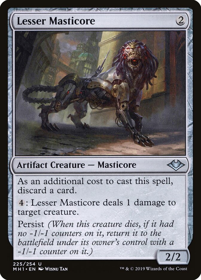 Lesser Masticore (225) - Modern Horizons (MH1)