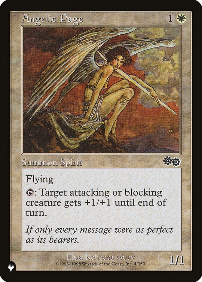 Angelic Page (USG-4) - The List (PLST)