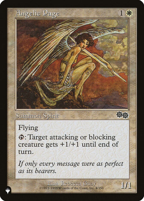 Angelic Page (USG-4) - The List (PLST)
