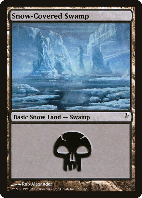Snow-Covered Swamp (153) - Coldsnap (CSP)