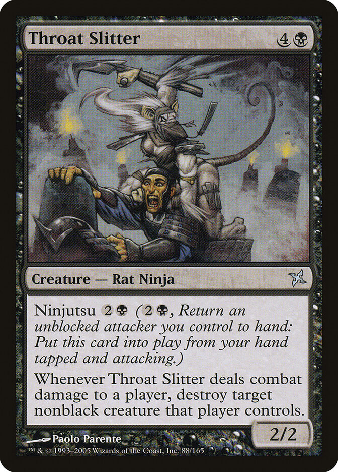 Throat Slitter (88) - Betrayers of Kamigawa (BOK)
