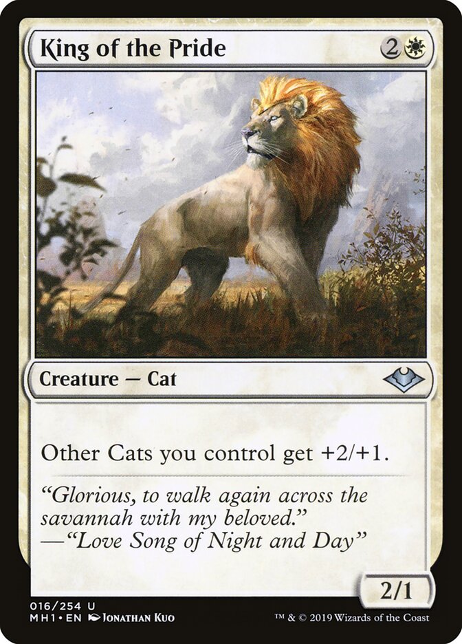 King of the Pride (16) - Modern Horizons (MH1)