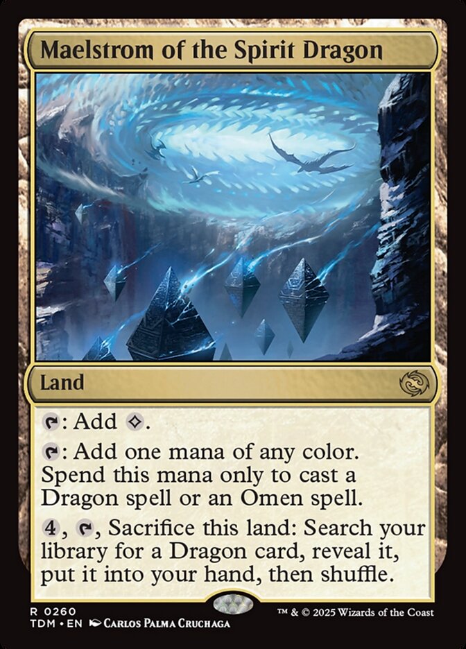 Maelstrom of the Spirit Dragon (260) - [Foil] Tarkir: Dragonstorm (TDM)