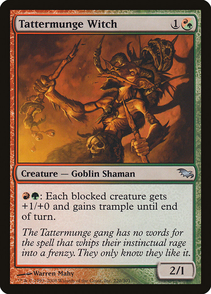 Tattermunge Witch (220) - Shadowmoor (SHM)