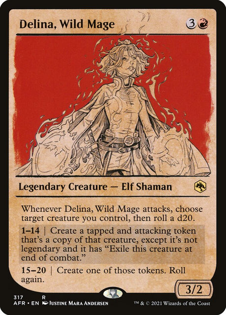 Delina, Wild Mage (317) - Adventures in the Forgotten Realms (AFR)
