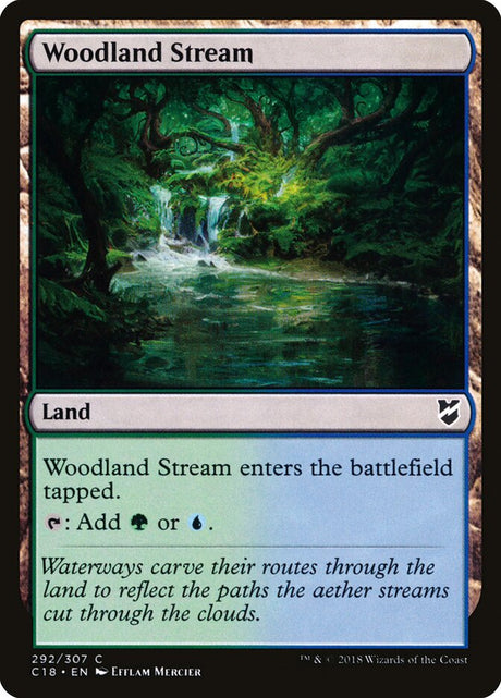 Woodland Stream (292) - Commander 2018 (C18)