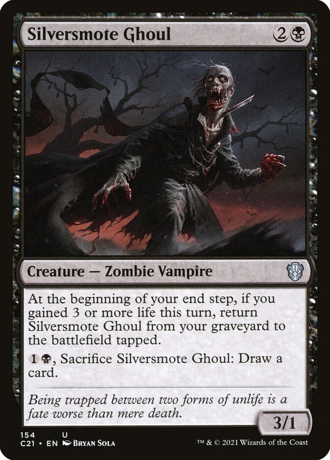 Silversmote Ghoul (154) - Commander 2021 (C21)
