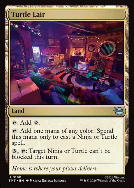 Turtle Lair (190) - Teenage Mutant Ninja Turtles (TMT)
