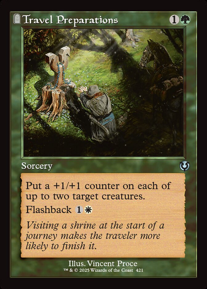 Travel Preparations - [Foil, Retro Frame] Innistrad Remastered (INR)