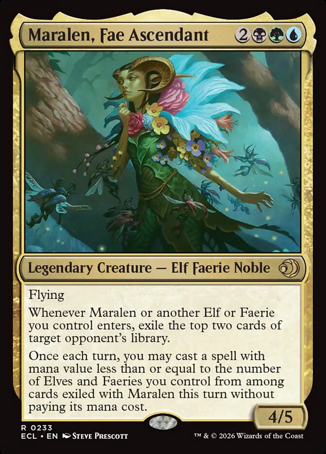Maralen, Fae Ascendant (233) - Lorwyn Eclipsed (ECL)