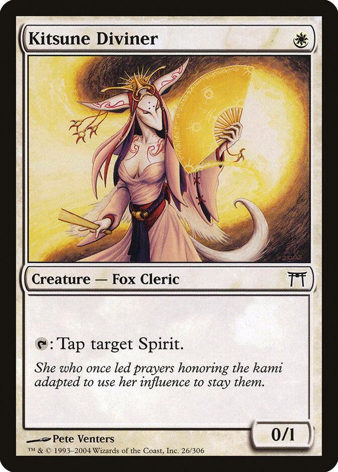 Kitsune Diviner (26) - Champions of Kamigawa (CHK)