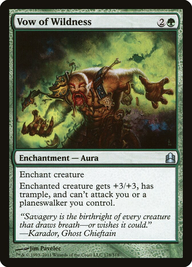 Vow of Wildness (178) - Commander 2011 (CMD)