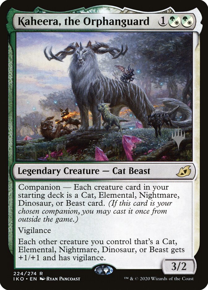 Kaheera, the Orphanguard (224p) - Ikoria: Lair of Behemoths Promos (PIKO)