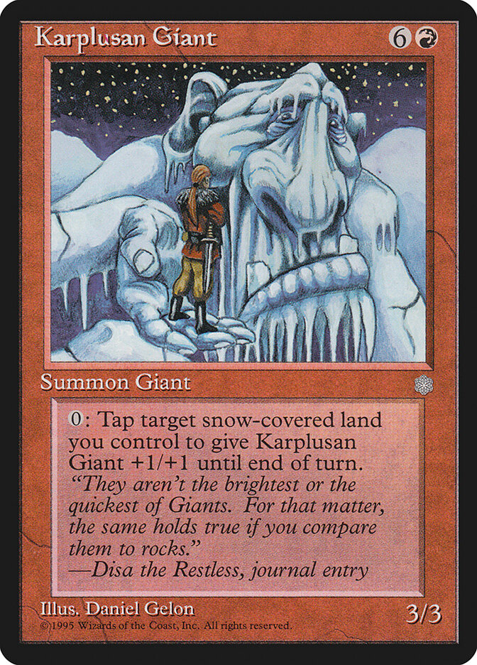 Karplusan Giant (196) - Ice Age (ICE)