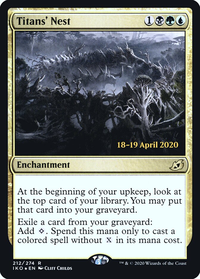 Titans' Nest (212s) - Ikoria: Lair of Behemoths Promos (PIKO)