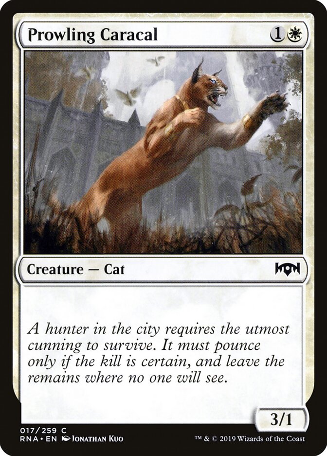 Prowling Caracal (17) - Ravnica Allegiance (RNA)