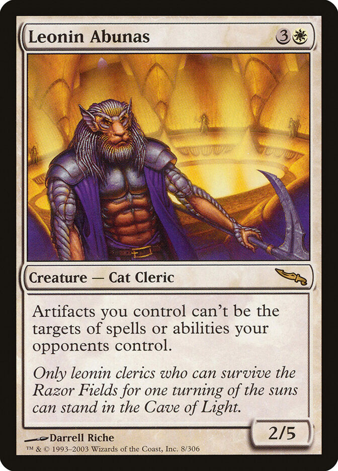 Leonin Abunas (8) - Mirrodin (MRD)
