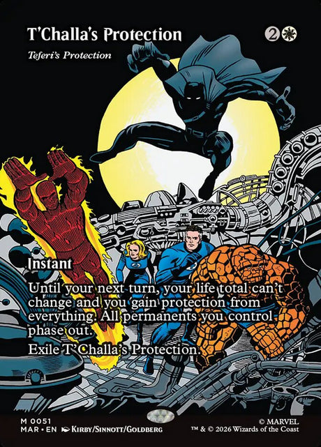 T'Challa's Protection - Teferi's Protection (51) - Marvel Universe (MAR)