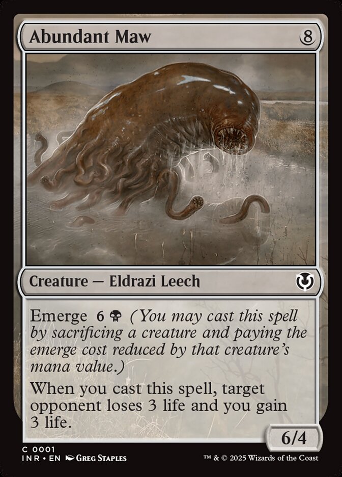 Abundant Maw - [Foil] Innistrad Remastered (INR)