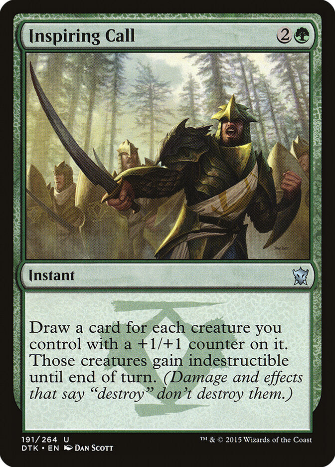 Inspiring Call (191) - Dragons of Tarkir (DTK)
