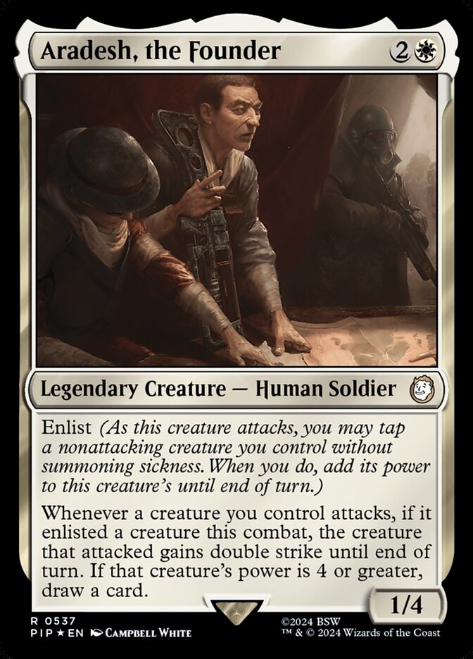 Aradesh, the Founder - [Surge Foil] Fallout (PIP)