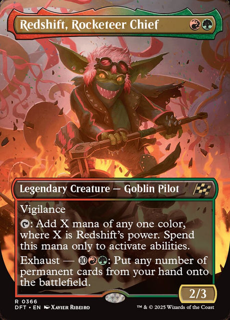Redshift, Rocketeer Chief (366) - Aetherdrift (DFT)