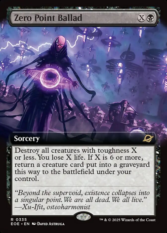 Zero Point Ballad (335) - [Foil] Edge of Eternities (EOE)