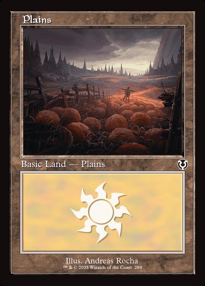 Plains (289) - [Retro Frame] Innistrad Remastered (INR)