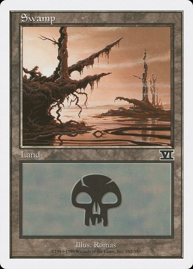 Swamp (342) - Classic Sixth Edition (6ED)