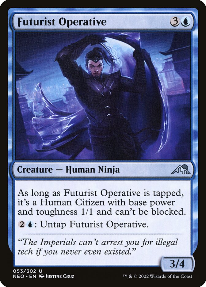 Futurist Operative (53) - Kamigawa: Neon Dynasty (NEO)