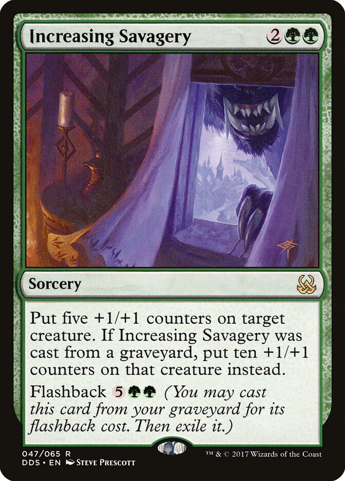 Increasing Savagery (47) - Duel Decks: Mind vs. Might (DDS)