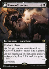 Curse of Leeches // Leeching Lurker (345) - Innistrad: Midnight Hunt (MID)
