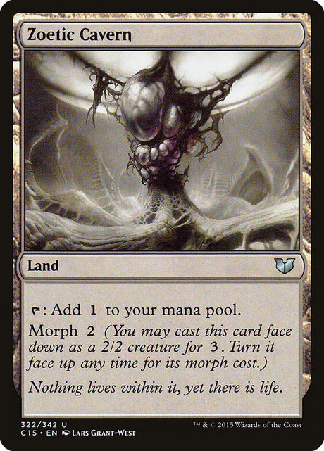 Zoetic Cavern (322) - Commander 2015 (C15)