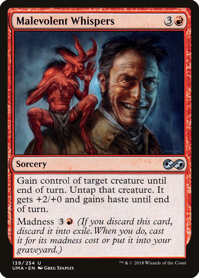 Malevolent Whispers (139) - Ultimate Masters (UMA)